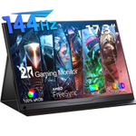 17.3" Портативный монитор с магнитным чехлом Ugame J7 2K IPS 2560х1440, 144 Гц