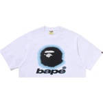A Bathing Ape Bathing Ape Ss26 Футболка Brand Logo Cotton Regular Sleeve 0zxtem323101q белый