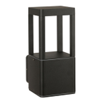Уличный настенный светодиодный светильник Arte Lamp PHERKAD A2726AL-1BK