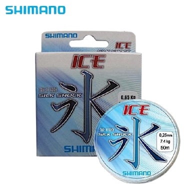 Леска Shimano Ultegra Ice Silkshock (прозрачный) 50м 0.10мм 1.20кг ICE5010
