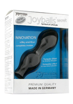 Чёрные вагинальные шарики Joyballs Secret