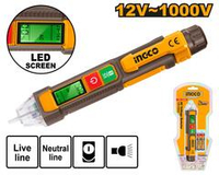 Отвертка индикаторная бесконтактная ЖК-дисплей 12-1000В SUPER INGCO VD210003