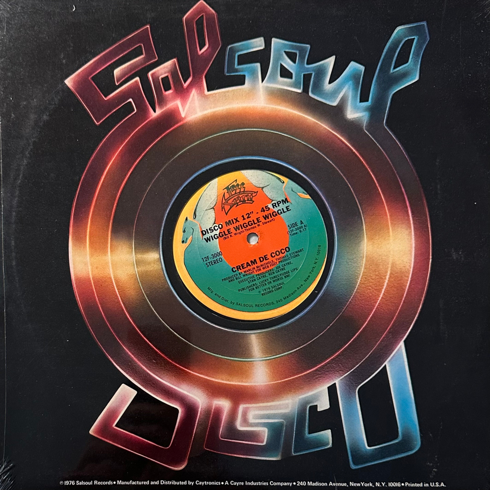Cream De Coco ‎– Wiggle Wiggle Wiggle / Disco Strut (США 1976г.) 12"  45 RPM