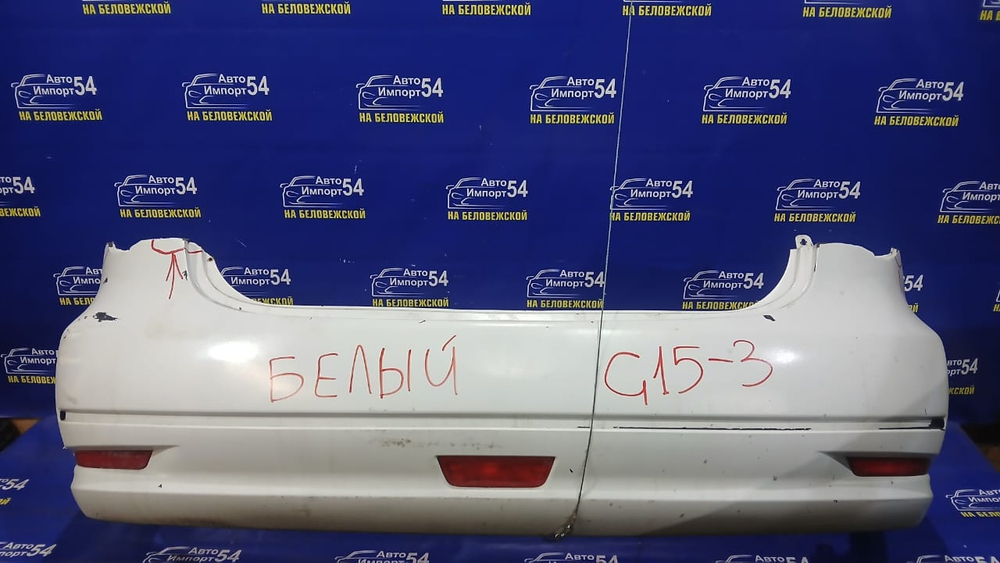 Бампер задний NISSAN ALMERA 2014
