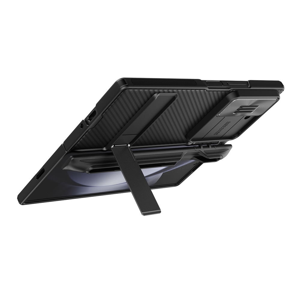 Усиленный чехол от Nillkin для Samsung Galaxy Z Fold 6 5G, серия CamShield Fold Case-Pen Holder Version (версия с подставкой и держателем для S Pen)