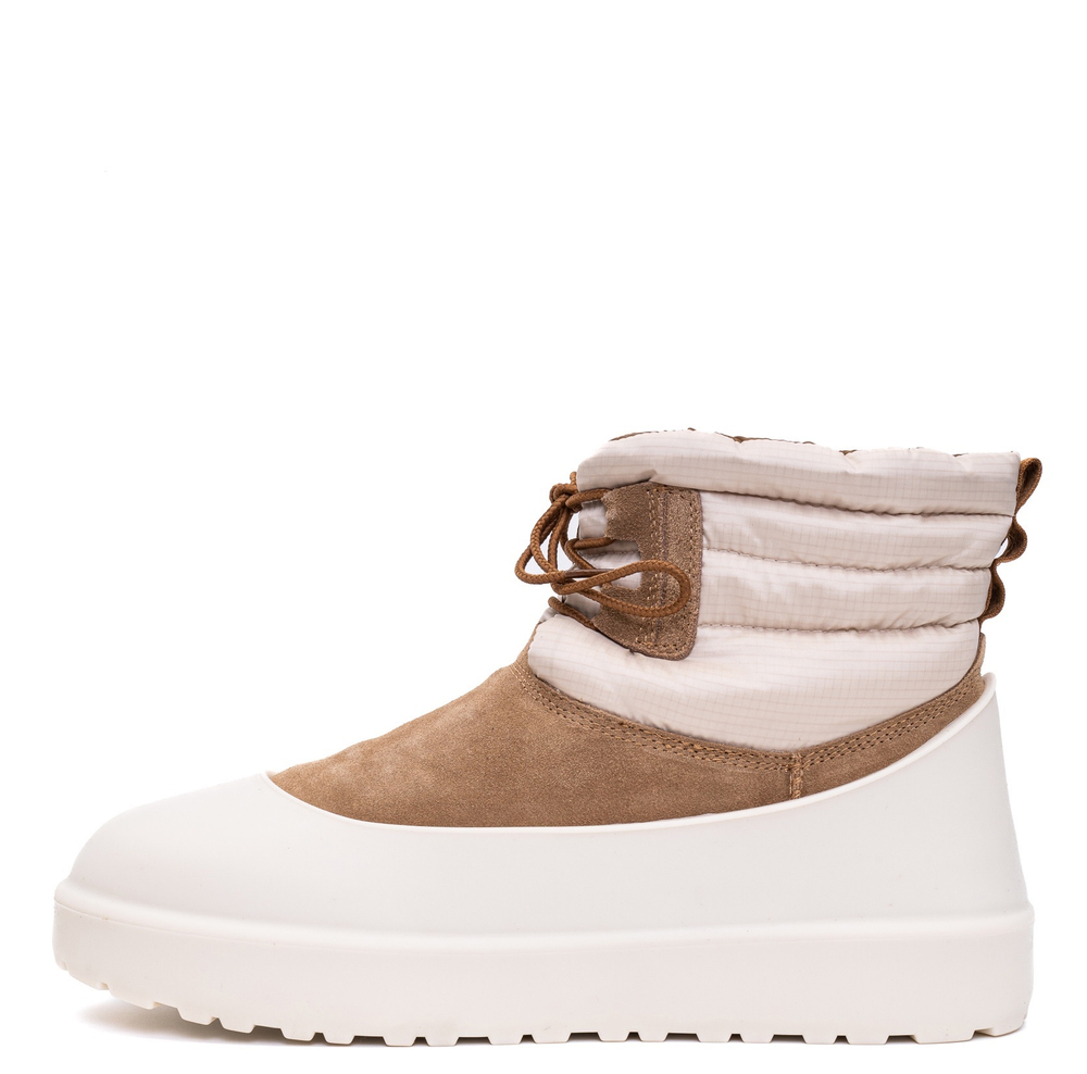 UGG Mens Classic Mini Lace-Up Weather Chestnut Whitecap