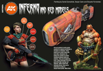 Набор акриловых красок AK Interactive Inferno and Red Creatures Set