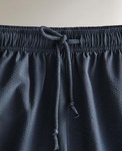 ZARA HOME ПЛАВКИ-БЕРМУДЫ ИЗ ЖАТОЙ ТКАНИ, СИНИЙ
