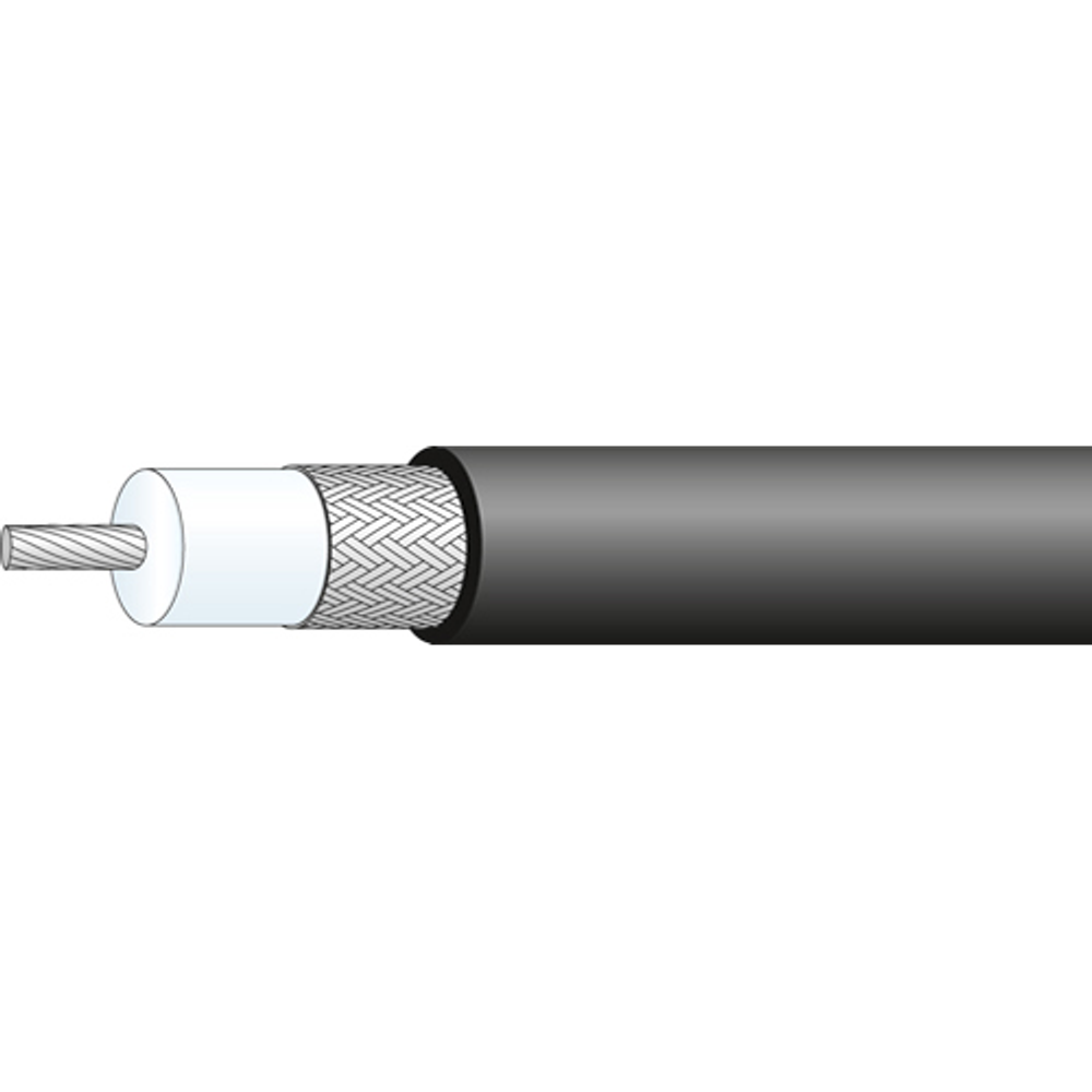 Кабель коаксиальный H+S RG 58 C/U H+S