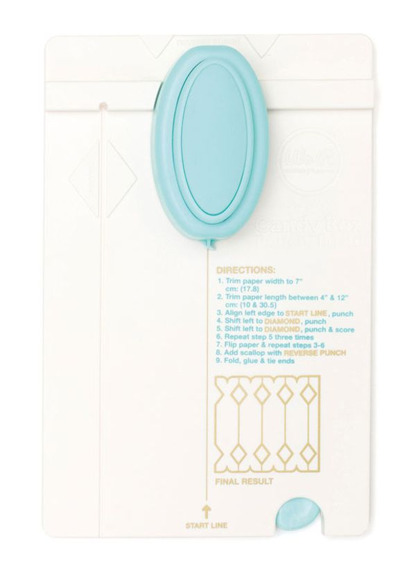 Доска для изготовления коробочек-конфеток Candy box Punch Board, Rayher