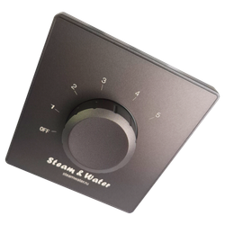 Настенный регулятор громкости звука настенный Steam&water SOUND CONTROL Gray 230 (Цвет серый, 5 уровней громкости, 4-8 Ом, 30W)