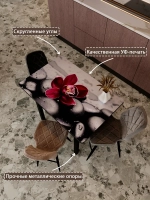 Обеденный стол "Красная орхидея" 100x70 см
