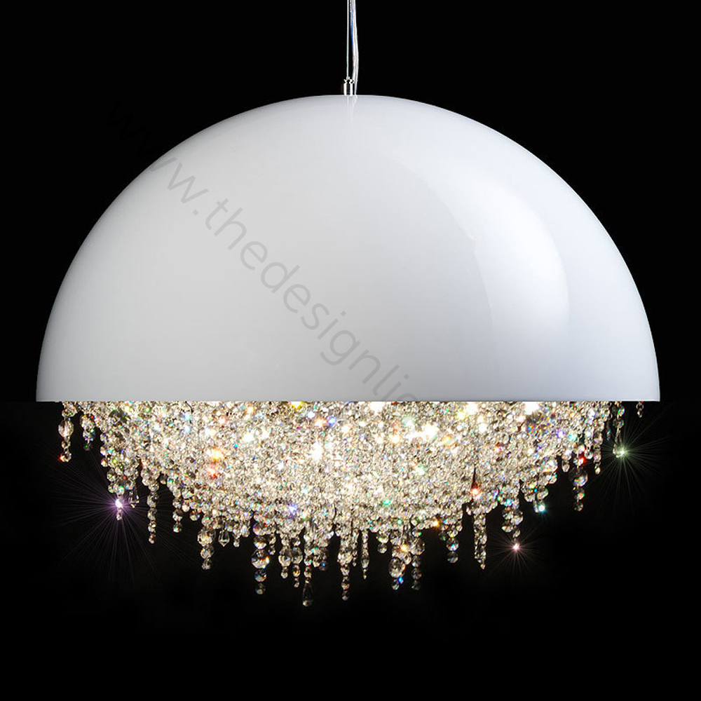 Pendant design lamp Ozero by Manooi D60 (White)