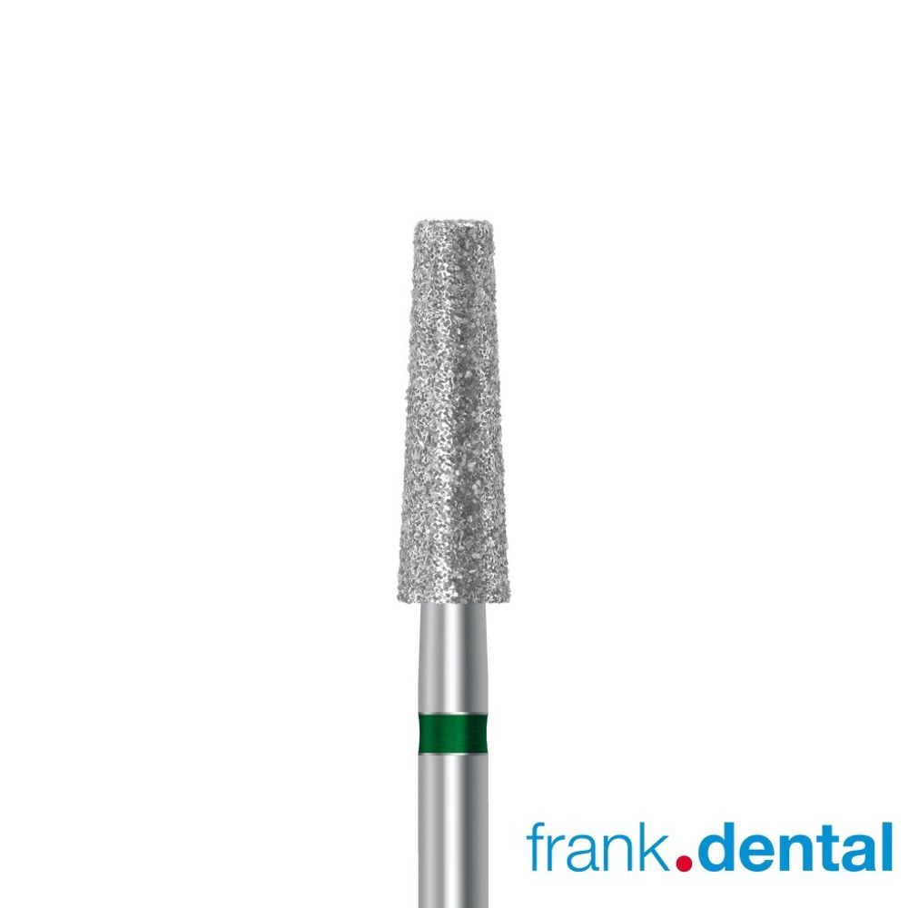 Бор алмазный зеленый  Frank Dental типа FG - D.848.031.G.FG