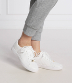 Кожаные кроссовки keaton lace up Michael Kors - белый(43T2KTFS2L)