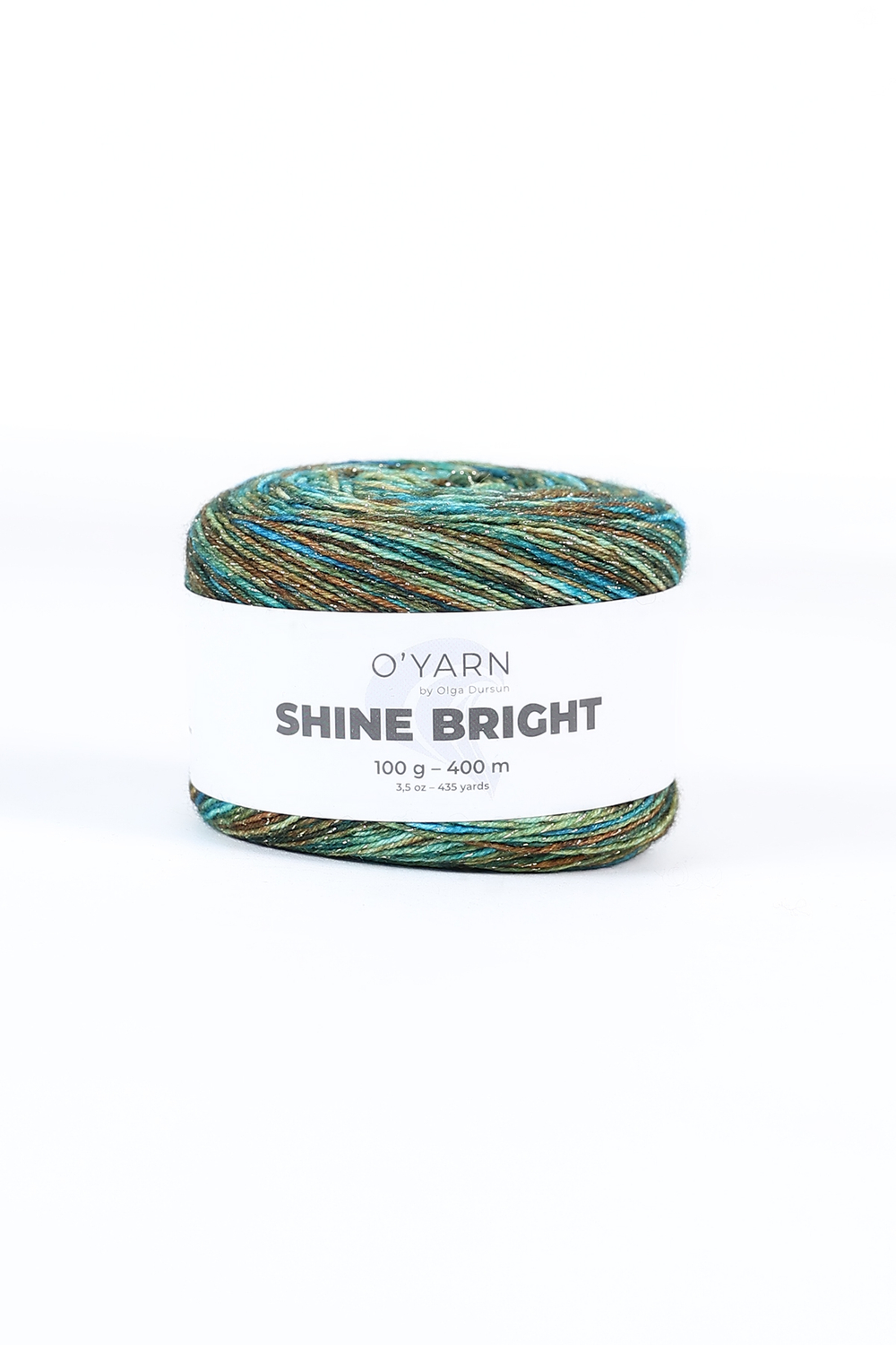Пряжа O'Yarn SHINE BRIGHT секционная, 500г