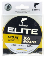 Плетеный шнур Elite х4 BRAID Fluo Yellow 125/012