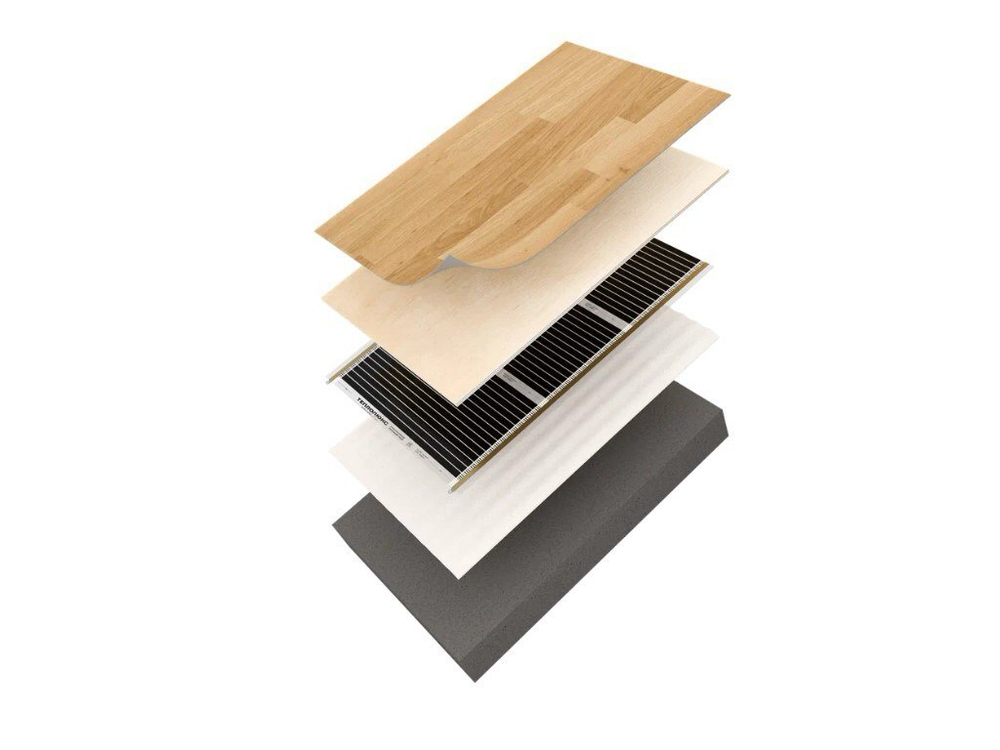 Плёночный теплый пол "Теплолюкс" SlimHeat | 770Вт / 3,5м²