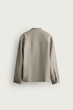 РУБАШКА СВОБОДНОГО КРОЯ JACQUARD — ZARA