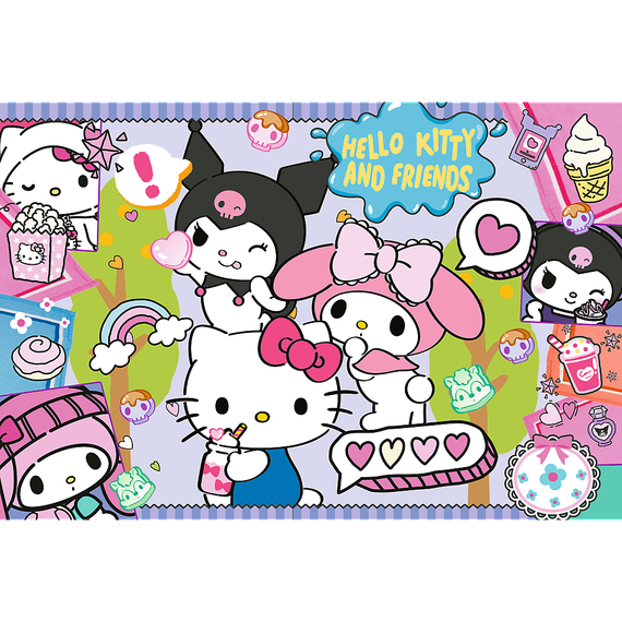 Puzzles - "300" - Crazy trio / Hello Kitty