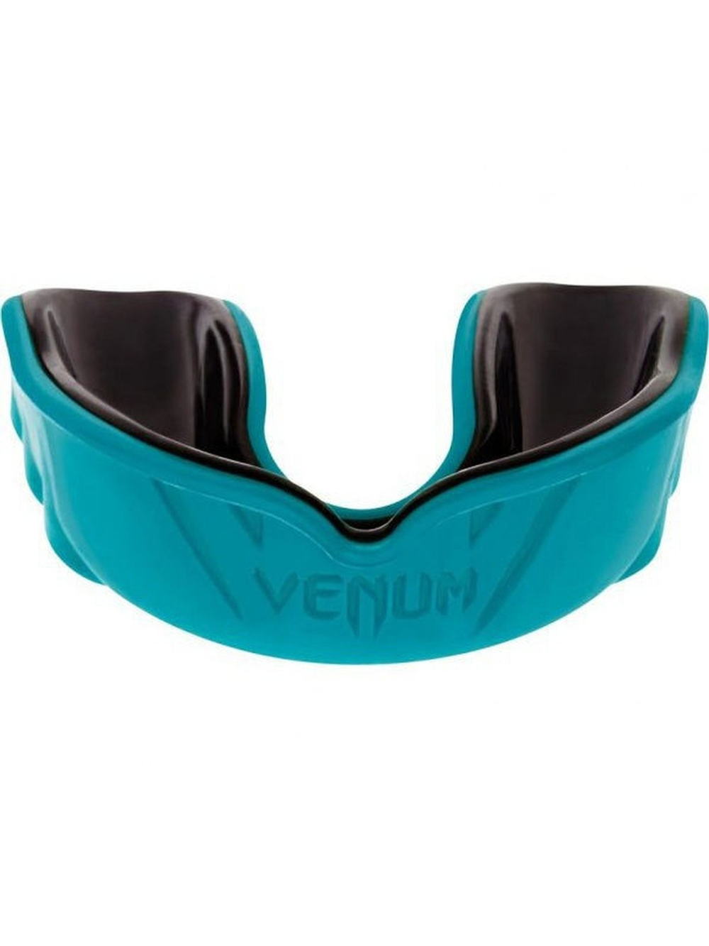 Капа боксерская Venum Challenger Cyan/Black