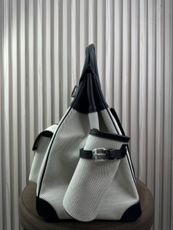 Дорожная сумка Hermes HAC Birkin 40 Cargo Toile
