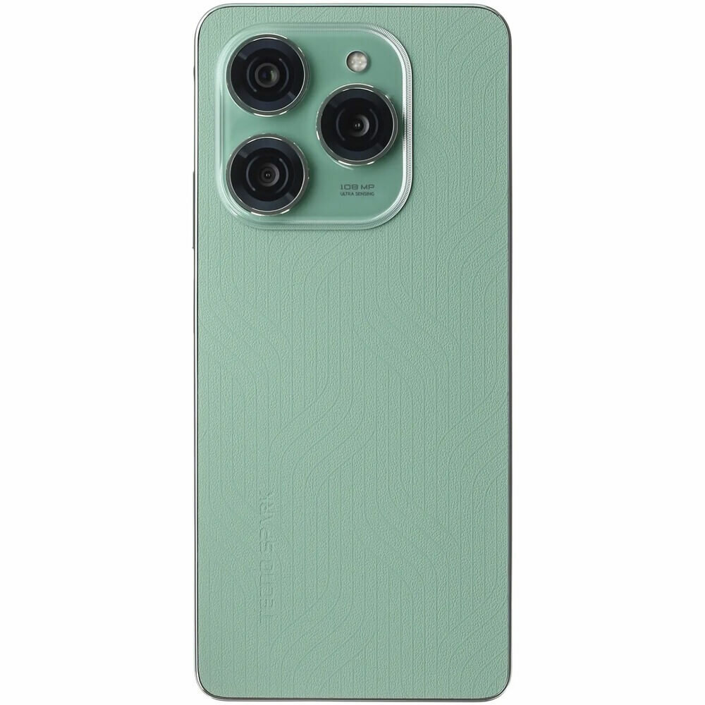 Смартфон TECNO Spark 20 Pro 8/256 ГБ RU, Dual nano SIM, Magic Skin 2.0 Green
