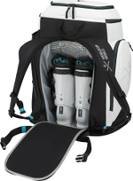 HEAD большой тренировочный Racing рюкзак 383034 Rebels Racing Backpack L 90 литров black/white/speed blue