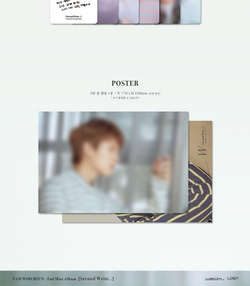Альбом Infinite Nam Woohyun - Second Write 2nd Mini 2 Version SET