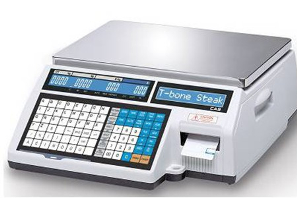Весы с печатью этикеток - для торговли  - CAS CL-5000J-15IB (TCP/IP)