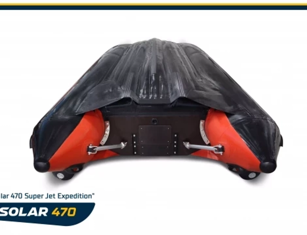 Лодка надувная моторная solar-470 super jet tunnel (expedition)