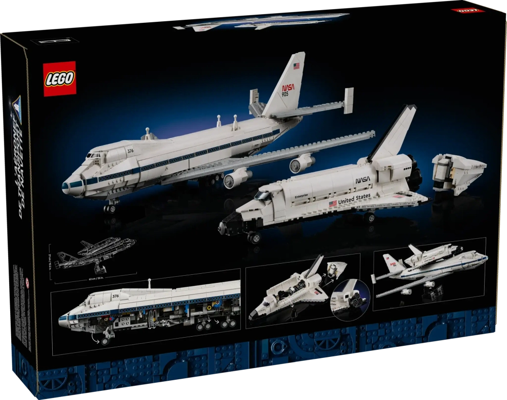 Конструктор LEGO Icons 10360 Самолет-перевозчик