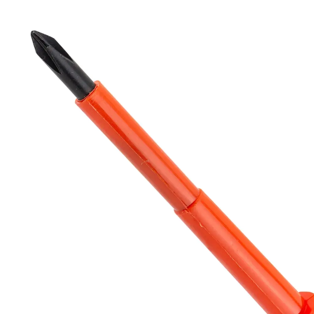 Отвертка крестообразная диэлектрическая PX1x80мм WMC TOOLS WMC-PH117580R