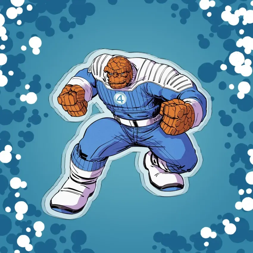 Акриловый стенд "F4: Ben Grimm/Thing"