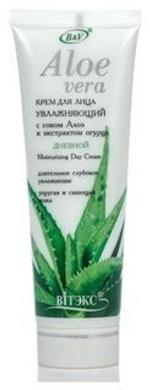 Витэкс ALOE VERA Крем для лица УВЛАЖНЯЮЩИЙ дневной с АЛОЭ и экстрактом огурца 75мл