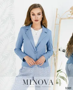Пиджак 1088-голубой Minova