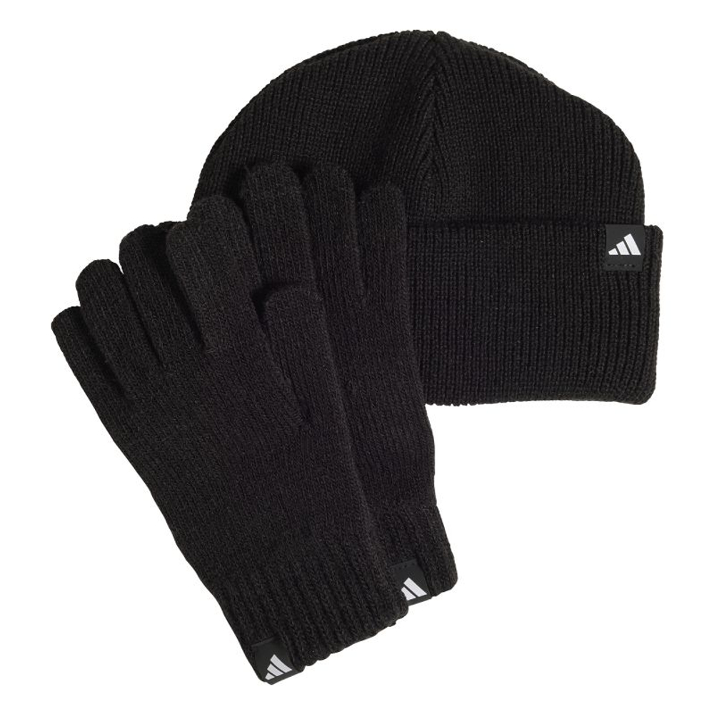 Перчатки Adidas Glove Beanie Pack - black/white