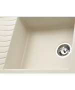 Кухонная мойка Kuppersberg MILA 1B1D ECRU фото 3