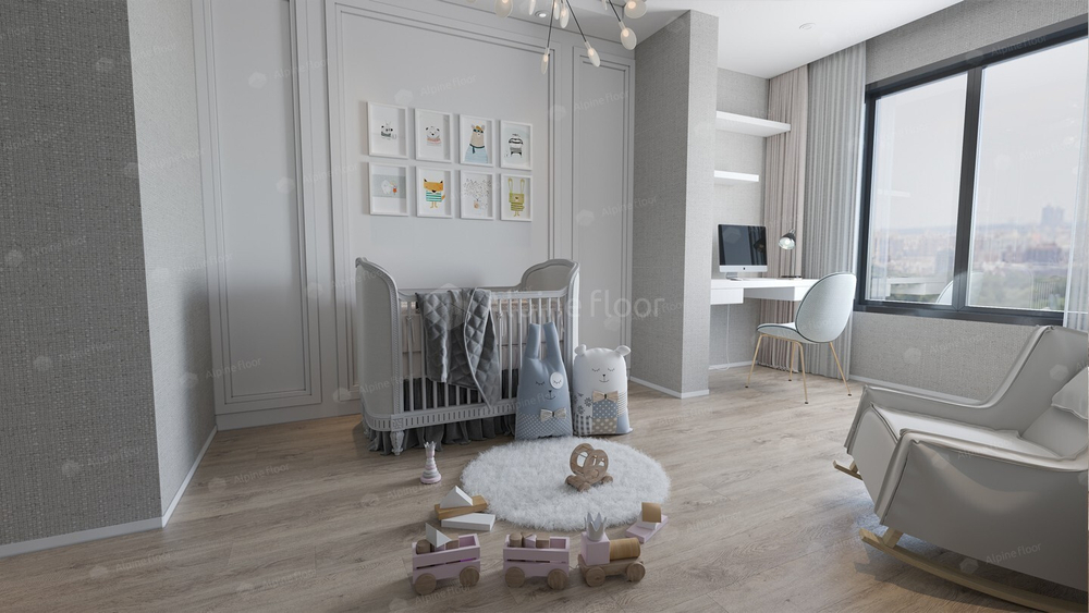 ПВХ плитка Alpine Floor Grand Sequoia LVT Карите ECO 11-902