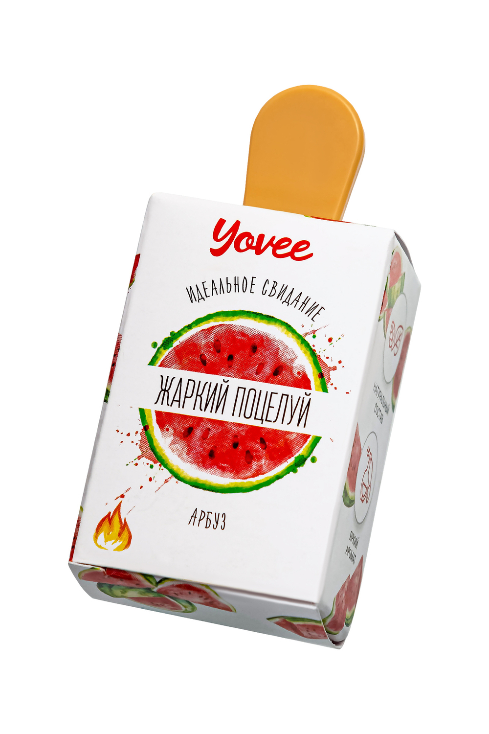 Бальзам для губ Yovee Жаркий поцелуй с ароматом арбуза 5 мл