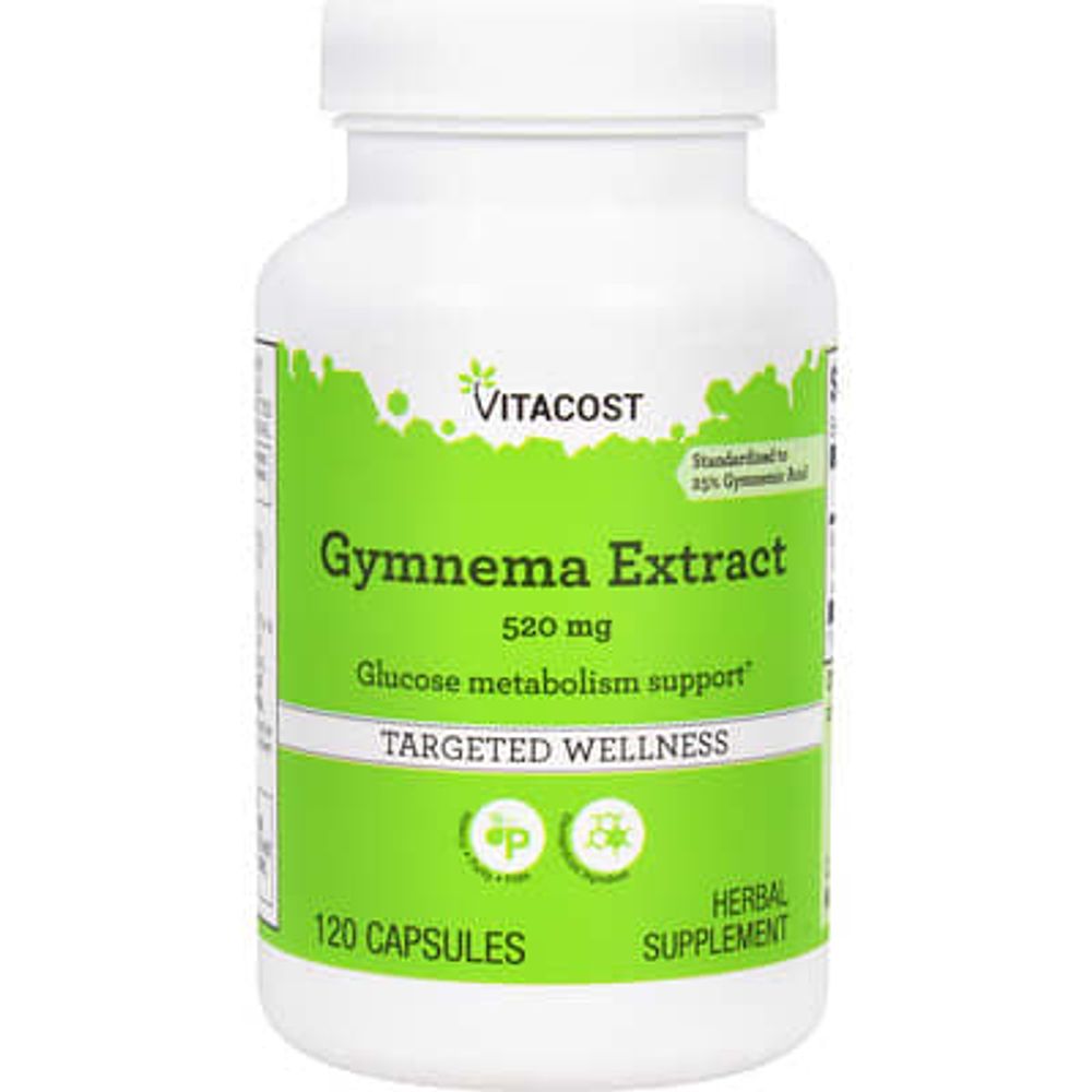 Vitacost, Gymnema Extract, 520 mg, 120 Capsules