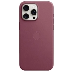 Тканевый чехол с поддержкой MagSafe Apple FineWoven Case для iPhone 15 Pro Max, Mulberry (Красная шелковица)
