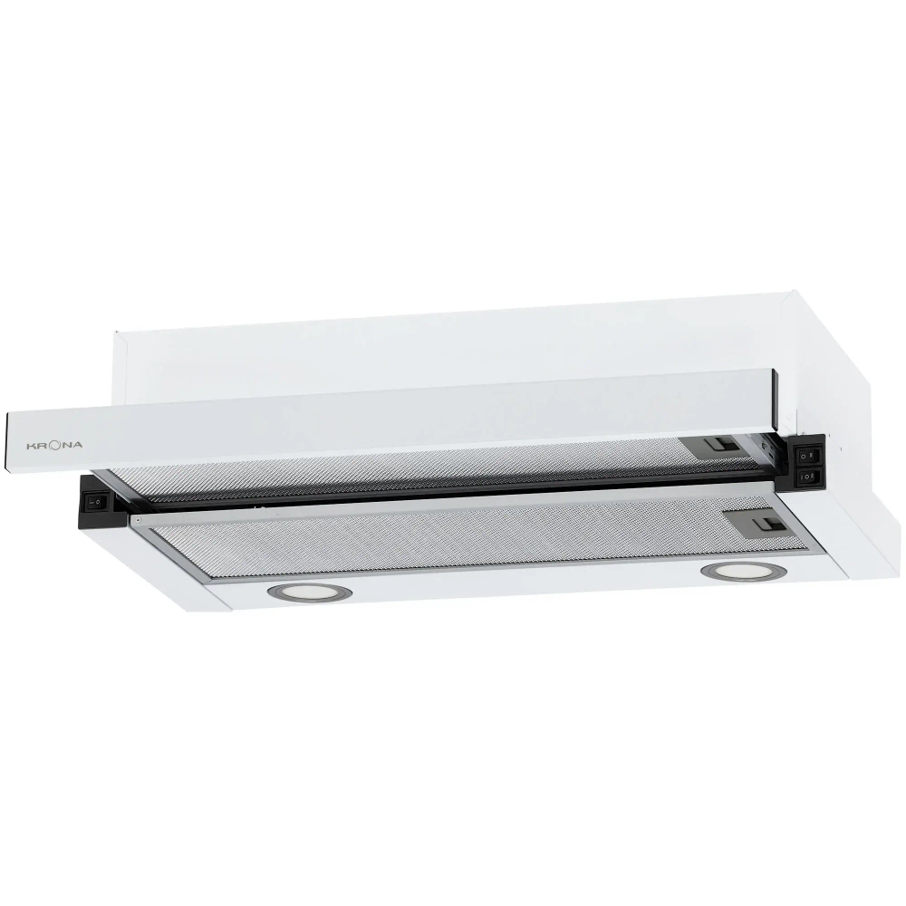 Встраиваемая вытяжка Krona KAMILLA T 600 WHITE (1 мотор)