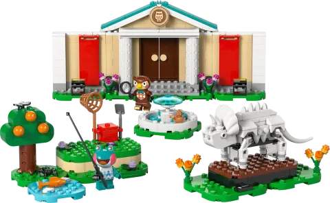 Конструктор LEGO Animal Crossing 77056 Музейная коллекция Блатерса