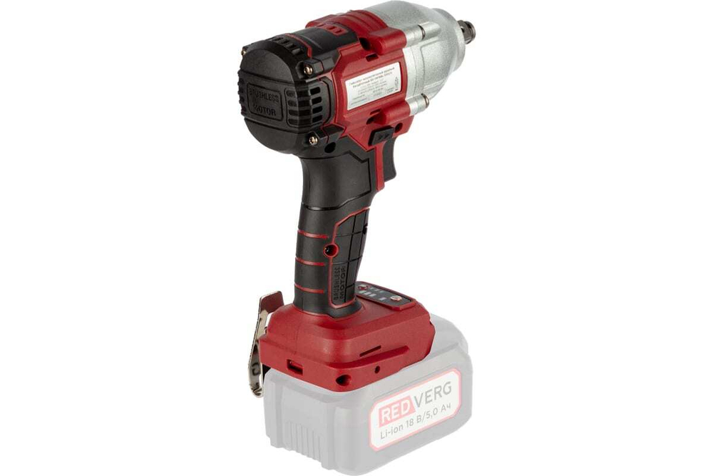 Гайковерт аккумуляторный ударный бесщеточный REDVERG RD-IW18BL-500/U (без акк, без з/у) 6682904