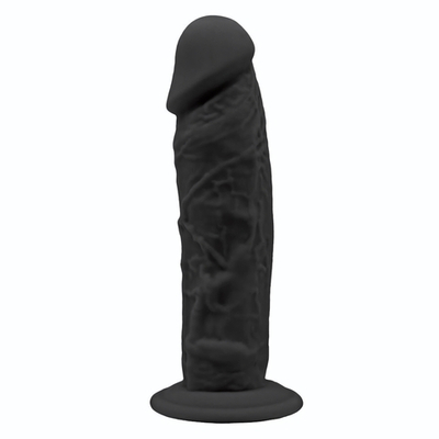 Черный фаллоимитатор Model 1 - 14,8 см. (Цвет: черный)