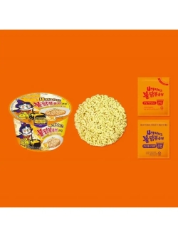 Лапша быстрого приготовления Samyang Buldak Quattro Cheese