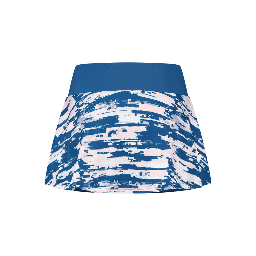 Женская теннисная юбка K-Swiss Hypercourt Print Skirt Women - Multicoloured, Blue