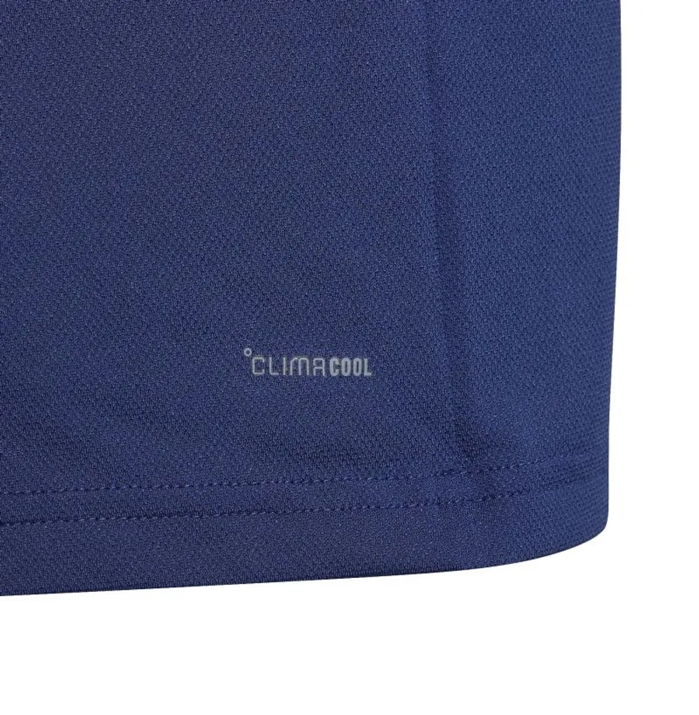 Футболка для мальчика теннисная Adidas Boys Classics Climacool - dark blue