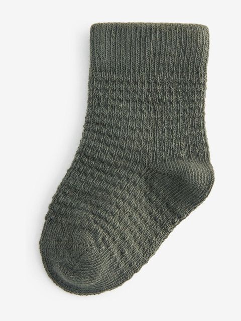 Носки для малышей Next K84-940, 7 шт., Синий, Хаки, Бежевый